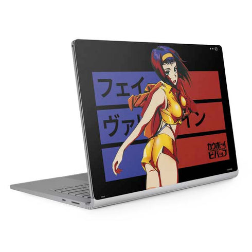 Cowboy Bebop Faye Valentine Surface Book 2 13.5in Skin